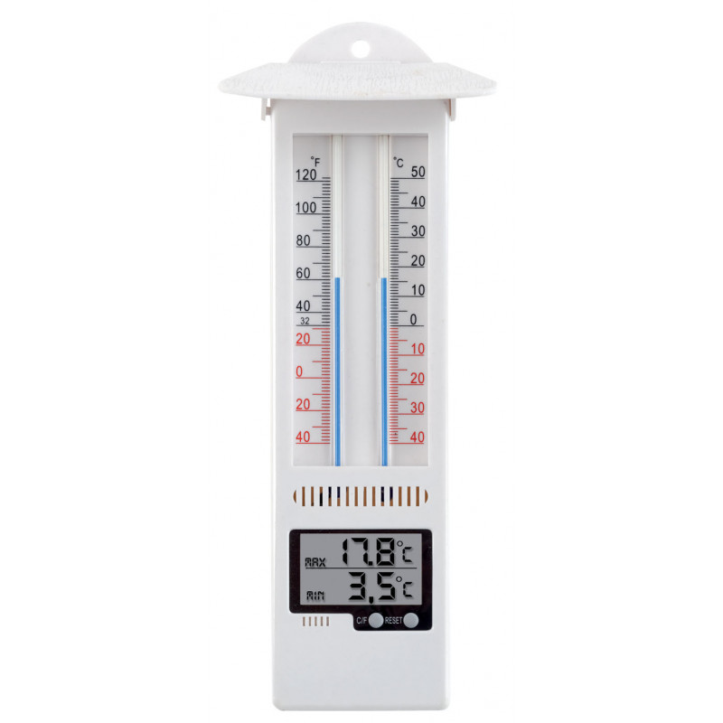Thermomètre hygromètre analogique - 85 mm