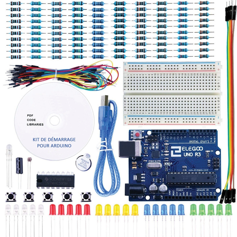 Kit débutant pour Arduino (meilleur kit de démarrage) - Opencircuit